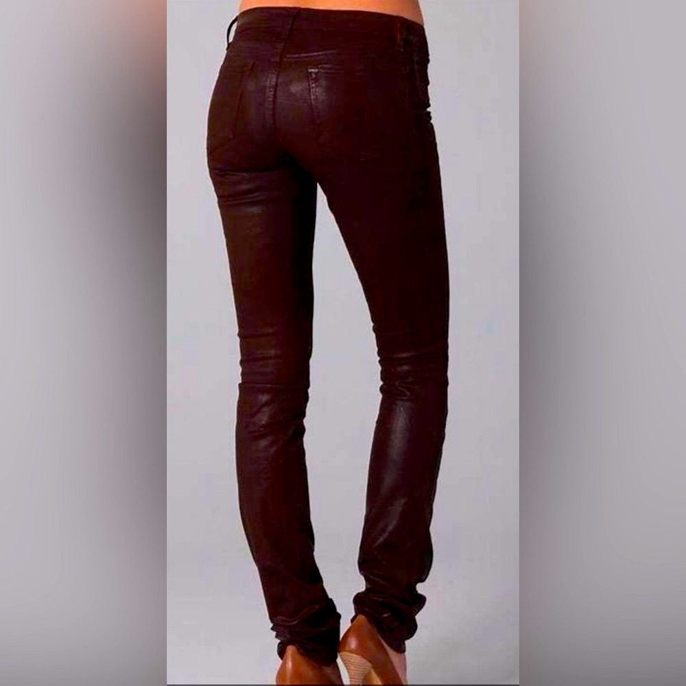 J Brand Waxed Denim Sz 28